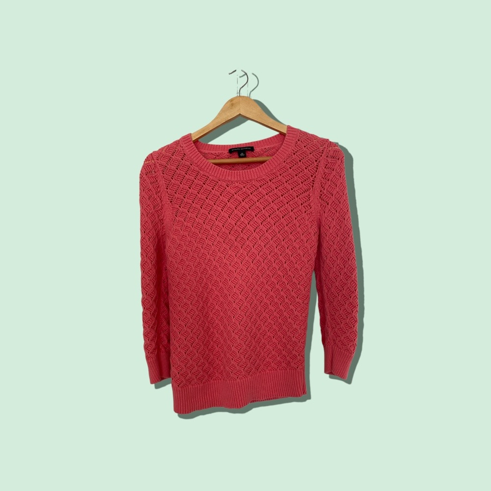 Banana Republic Sweater. Pink size M. Like new. 100% cotton